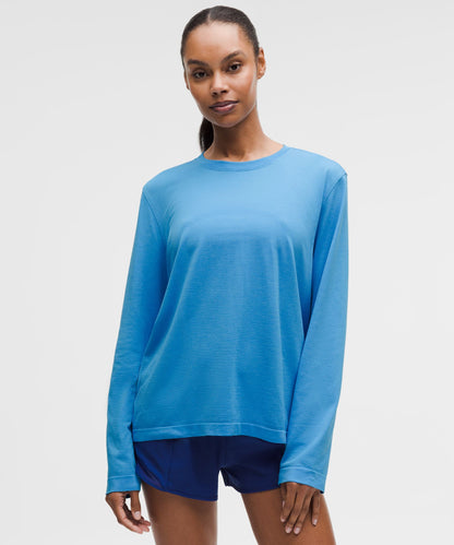 Lululemon Women's Swiftly Relaxed Long-Sleeve Shirt Hip Length *Updated Fit