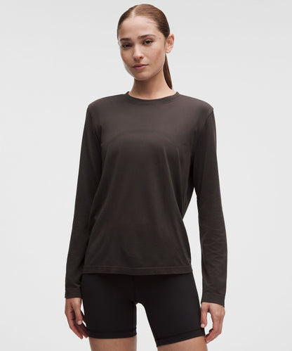 Lululemon Women's Swiftly Relaxed Long-Sleeve Shirt Hip Length *Updated Fit