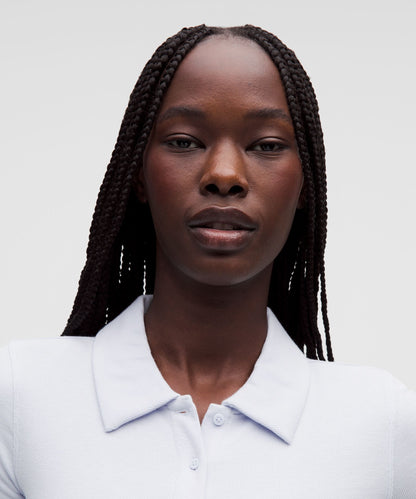 Lululemon Women's Button-Up Collared Short-Sleeve Shirt