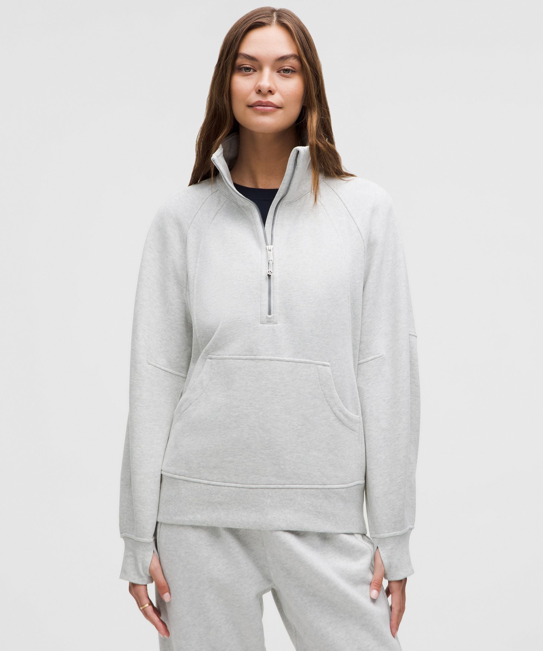 Lululemon Scuba Oversized Funnel-Neck Half Zip *Long