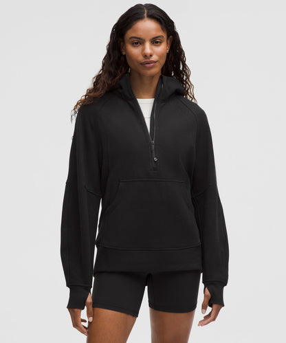 Lululemon Scuba Oversized Half-Zip Hoodie *Long Black