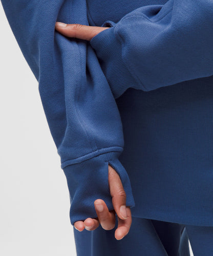 Lululemon Women's Scuba Oversized Half-Zip Hoodie *Long