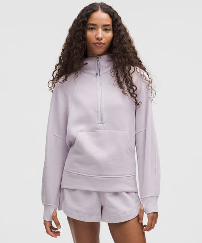 Lululemon Women's Scuba Oversized Half-Zip Hoodie *Long