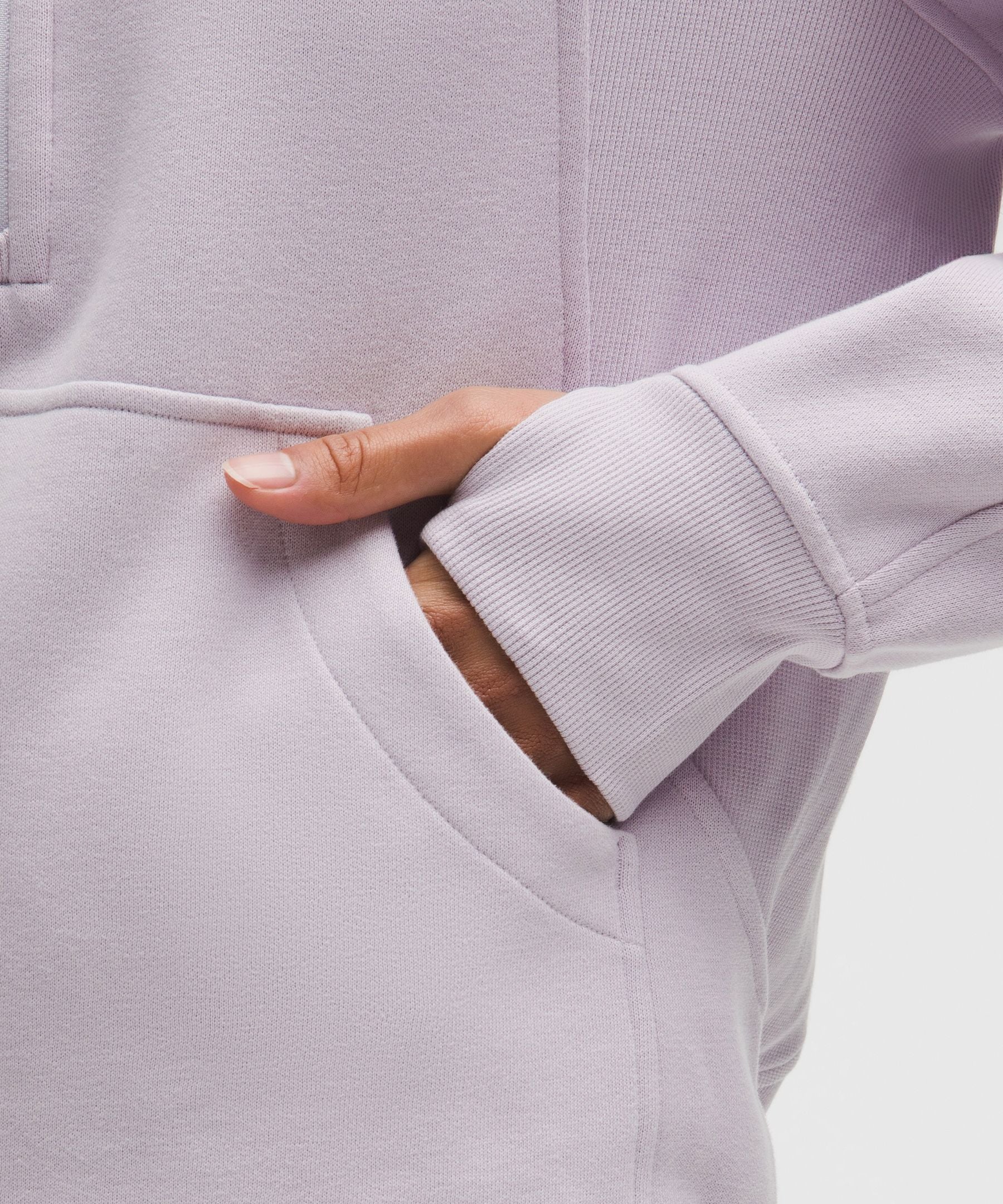Lululemon Women's Scuba Oversized Half-Zip Hoodie *Long