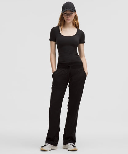 Lululemon Women's Wundermost Ultra-Soft Nulu Scoop-Neck T-Shirt