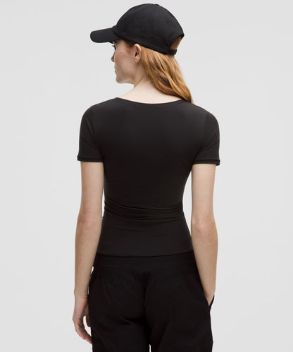 Lululemon Women's Wundermost Ultra-Soft Nulu Scoop-Neck T-Shirt
