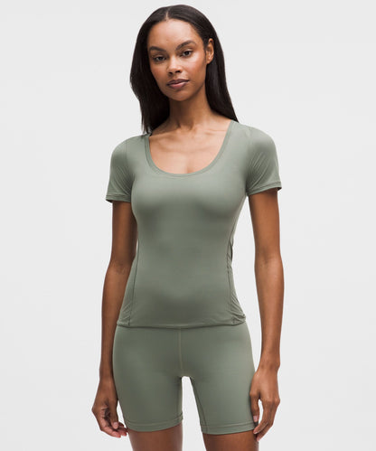 Lululemon Women's Wundermost Ultra-Soft Nulu Scoop-Neck T-Shirt