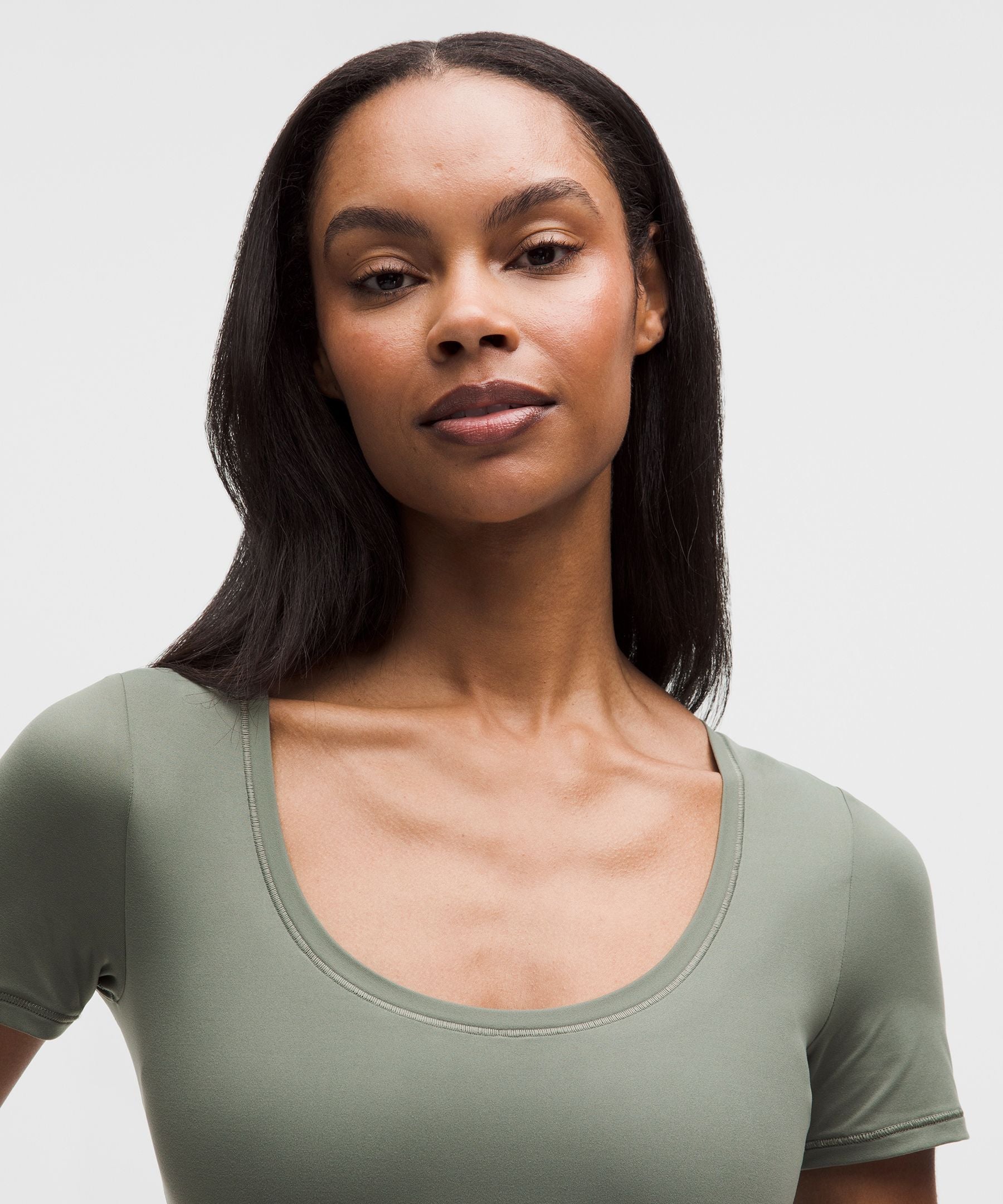 Lululemon Women's Wundermost Ultra-Soft Nulu Scoop-Neck T-Shirt