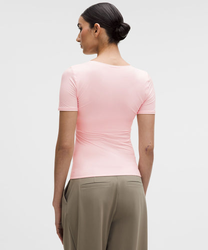 Lululemon Women's Wundermost Ultra-Soft Nulu Scoop-Neck T-Shirt