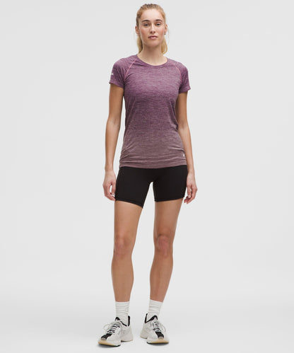 Lululemon Women's Team Canada Swiftly Tech Short-Sleeve Shirt 2.0 Hip Length *CPC Logo
