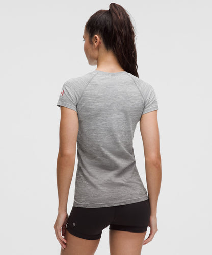 Lululemon Women's Team Canada Swiftly Tech Short-Sleeve Shirt 2.0 Hip Length *CPC Logo
