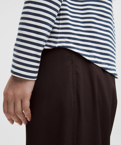 Lululemon Love Long-Sleeve Shirt Narrow Bold Stripe Club Blue White