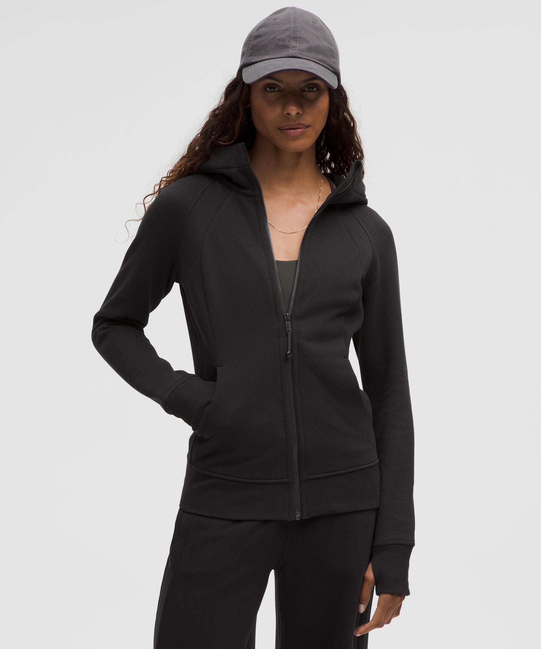 Lululemon Scuba Full-Zip Hoodie Black