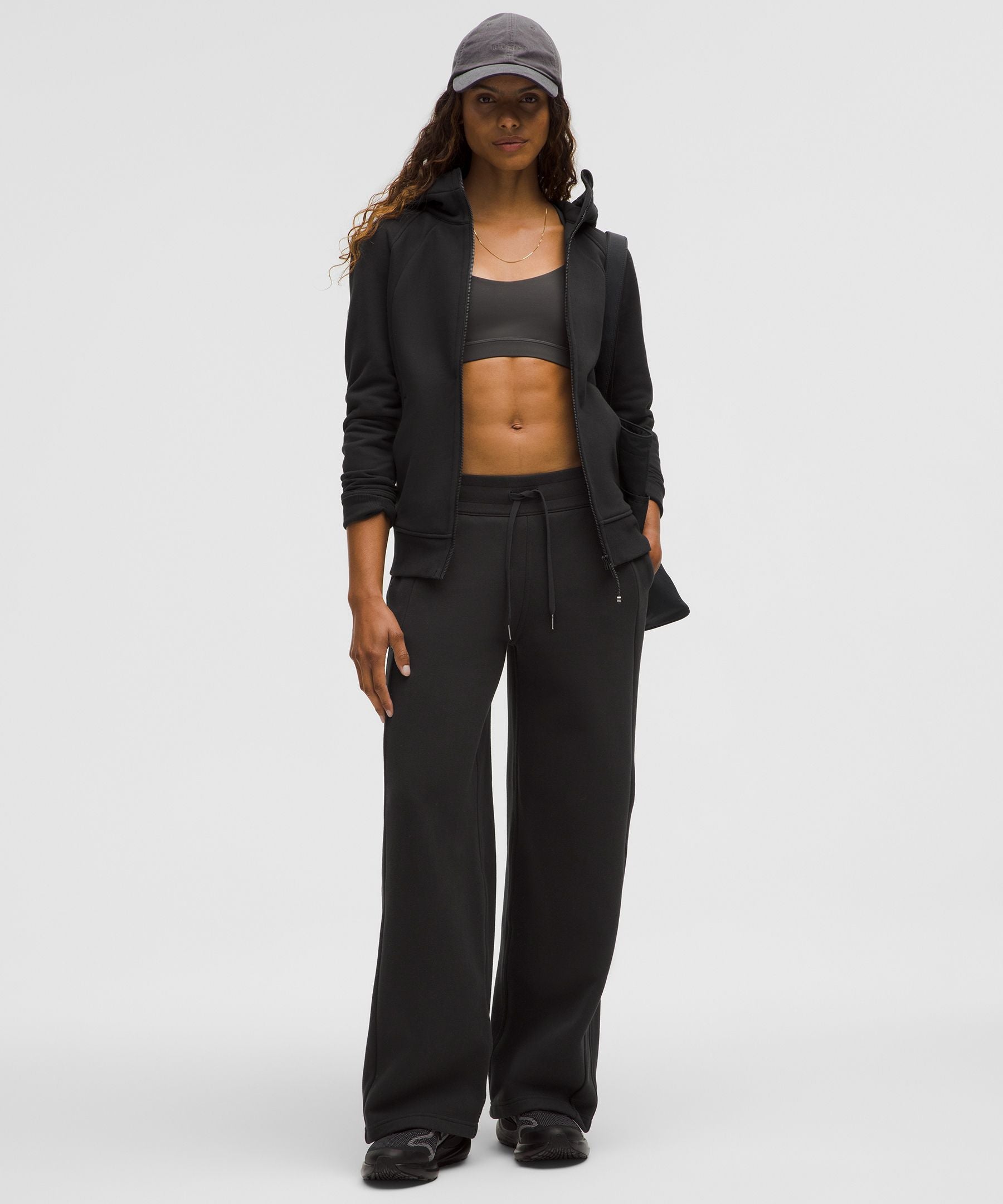 Lululemon Scuba Full-Zip Hoodie Black