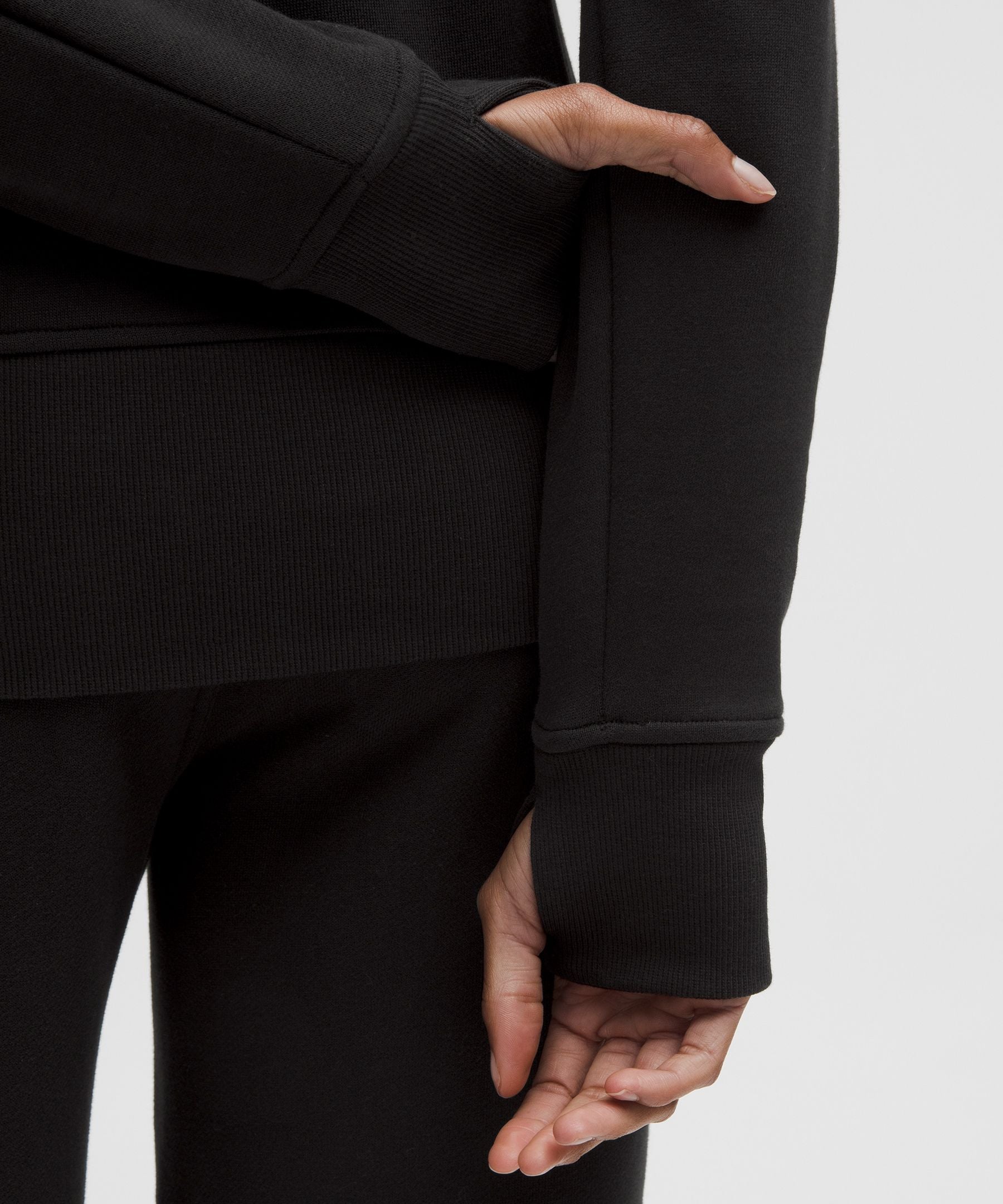Lululemon Scuba Full-Zip Hoodie Black