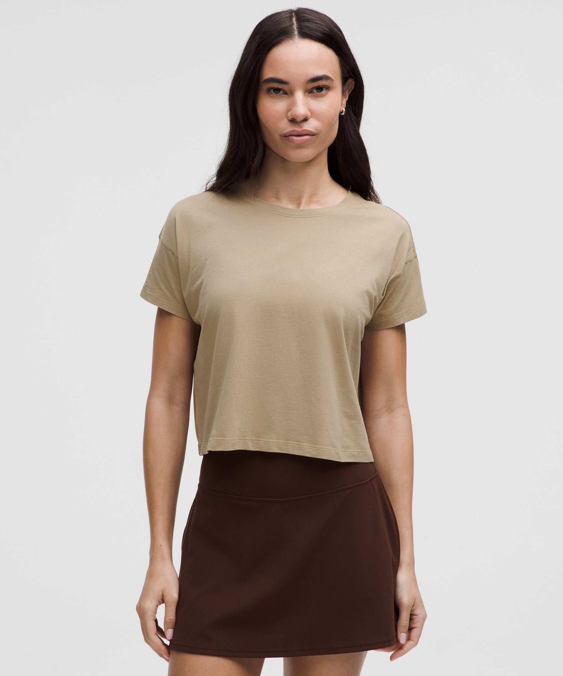 Lululemon Cates T-Shirt Sheer Oak