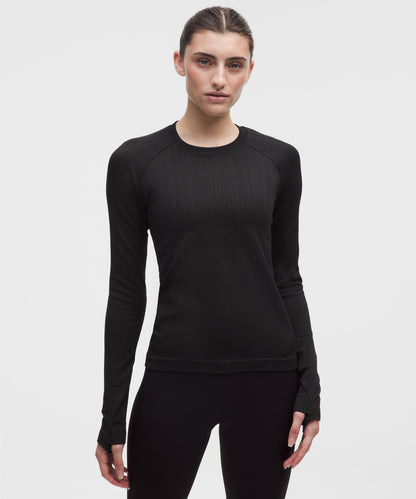 Lululemon Women's Rest Less Variegated Ribbed Pullover