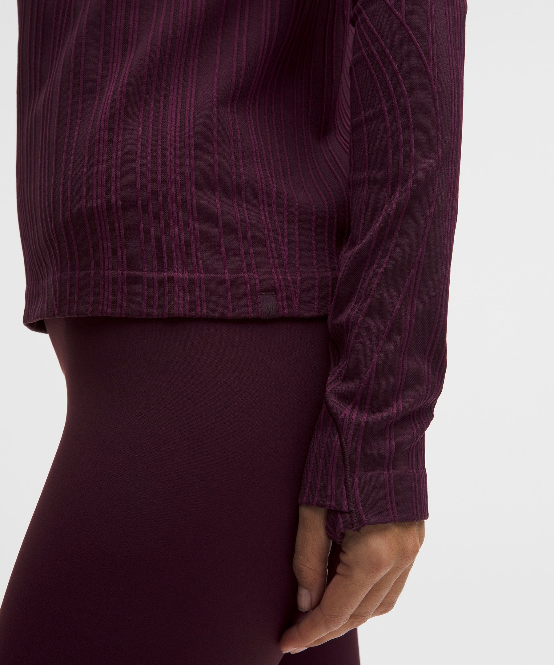 Lululemon Women's Rest Less Variegated Ribbed Pullover