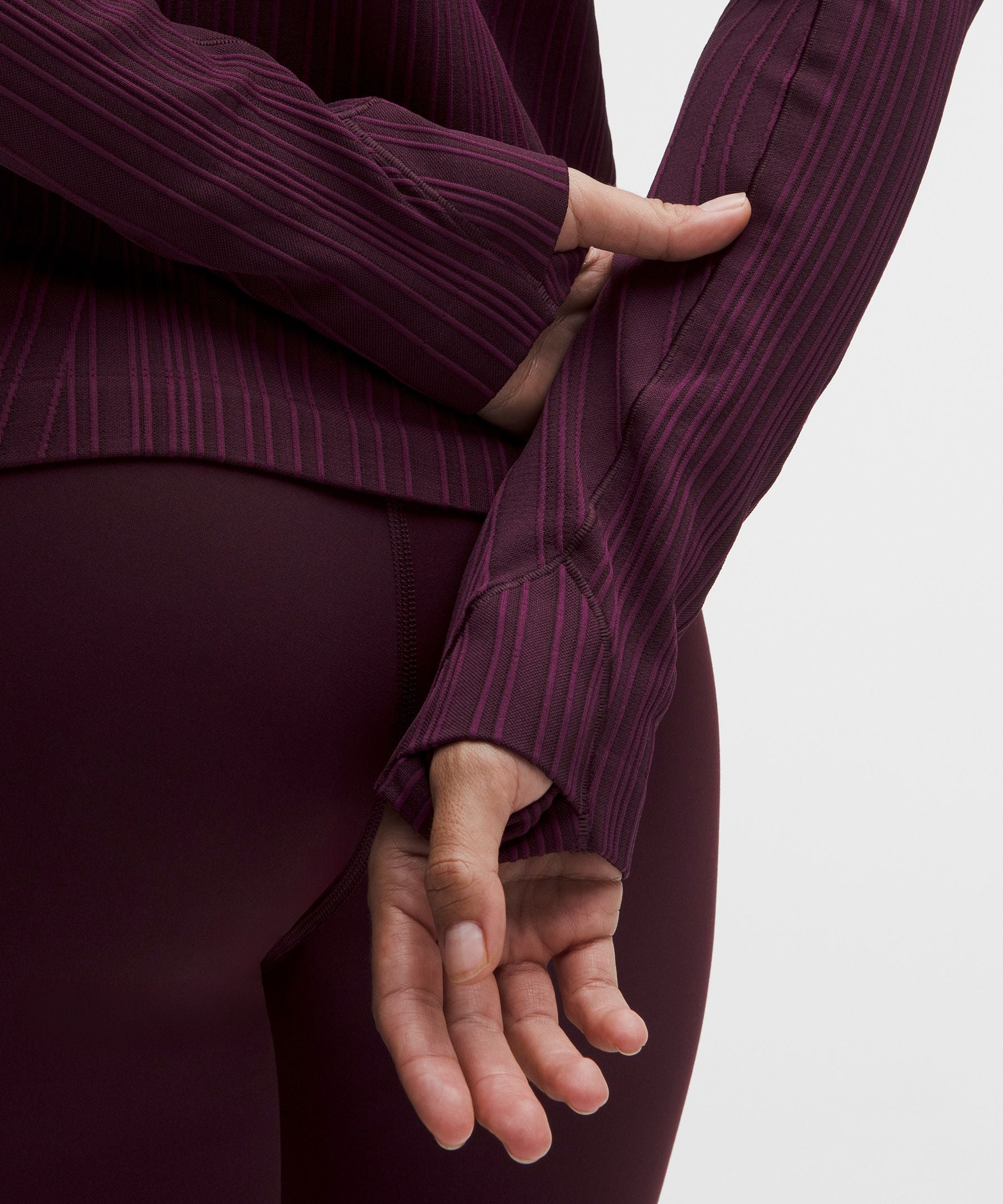 Lululemon Women's Rest Less Variegated Ribbed Pullover