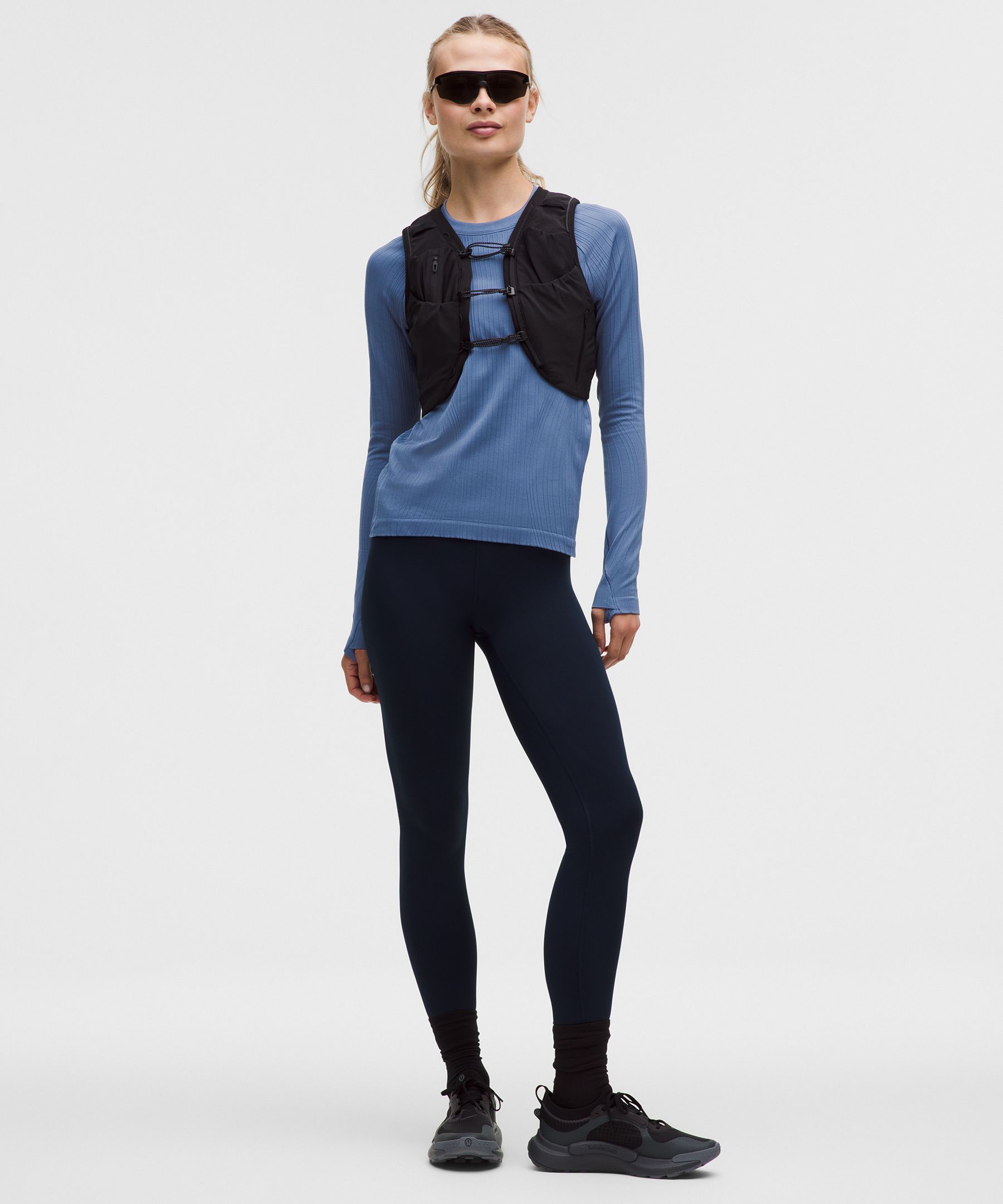 Lululemon Women's Rest Less Variegated Ribbed Pullover