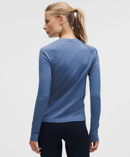 Lululemon Women's Rest Less Variegated Ribbed Pullover
