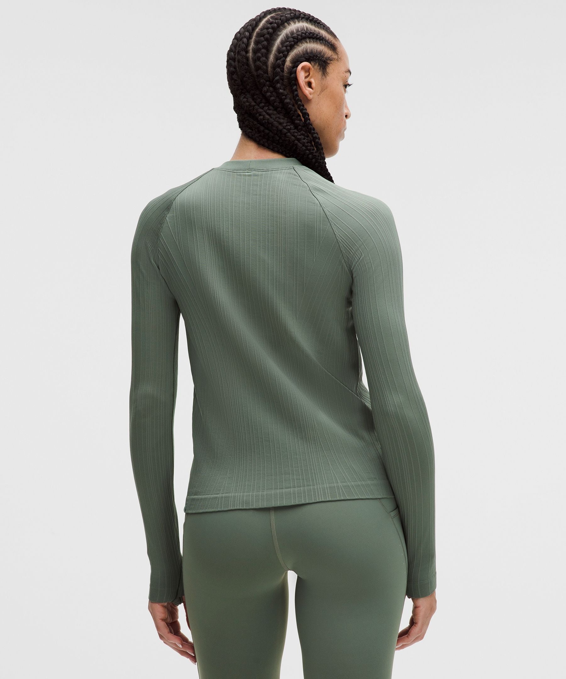 Lululemon Women's Rest Less Variegated Ribbed Pullover