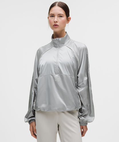 Lululemon Stretch-Satin Flocked Training Jacket