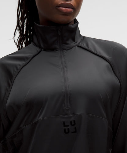 Lululemon Stretch-Satin Flocked Training Jacket