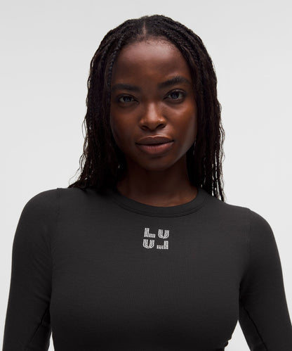 Lululemon Women's Hold Tight Long-Sleeve Shirt *Jewelled