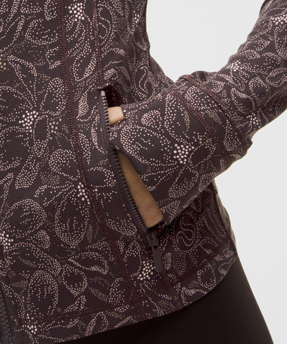 Lululemon Women's Define Jacket *Nulu Dotted Magnolia Pink Multi