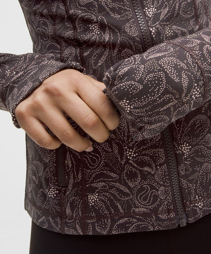 Lululemon Women's Define Jacket *Nulu Dotted Magnolia Pink Multi