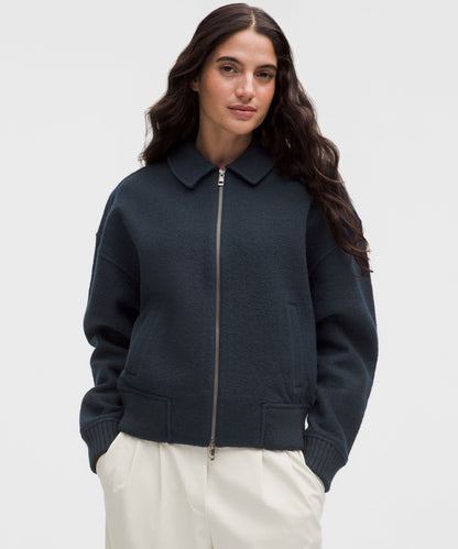 Lululemon Wool-Blend Collared Jacket