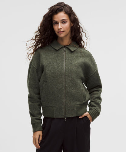Lululemon Wool-Blend Collared Jacket
