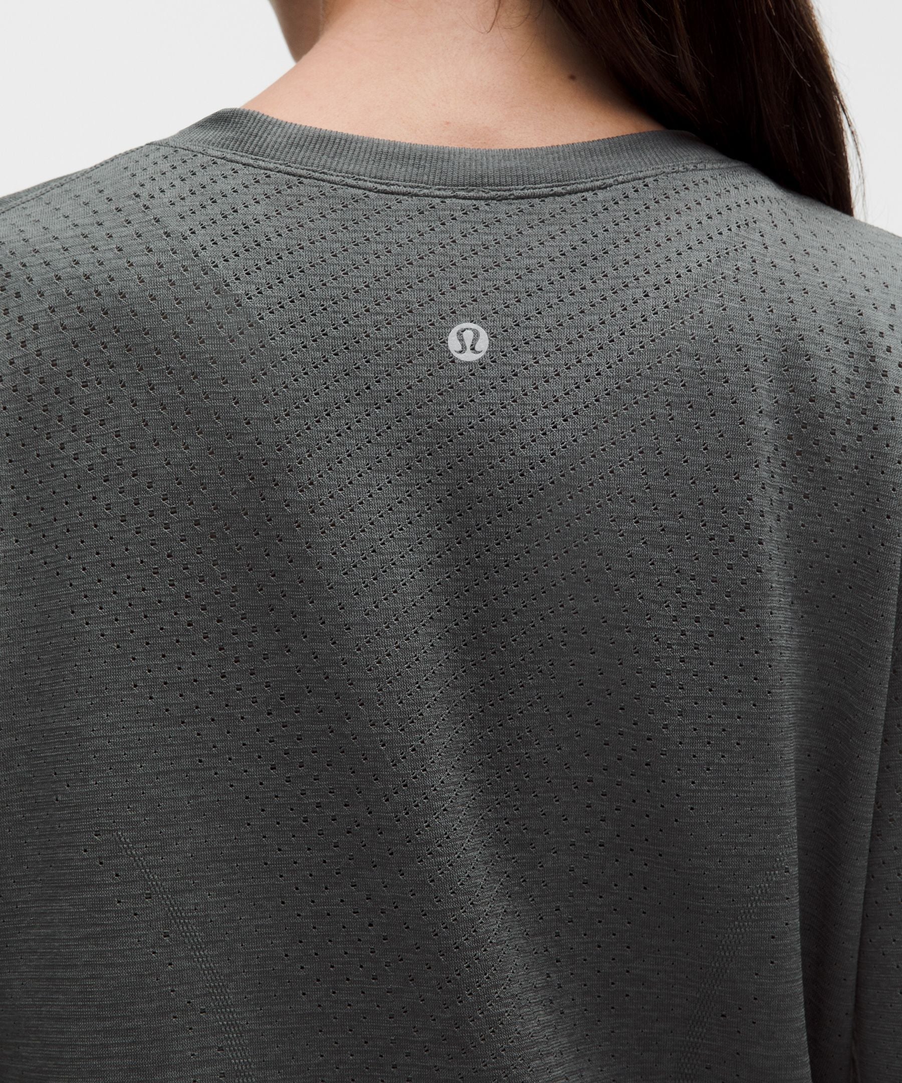 Lululemon Women's Swiftly Open-Hole V-Neck Long-Sleeve Shirt
