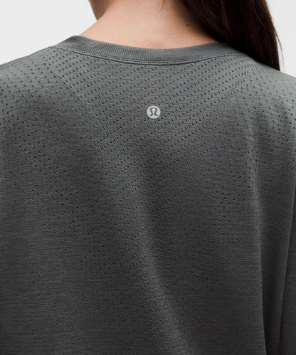 Lululemon Women's Swiftly Open-Hole V-Neck Long-Sleeve Shirt
