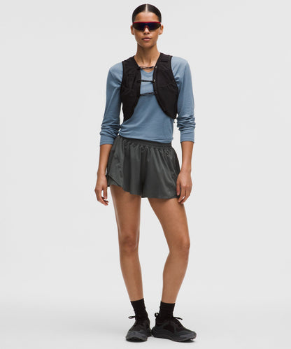 Lululemon Women's Swiftly Open-Hole V-Neck Long-Sleeve Shirt