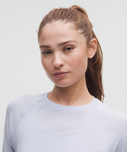 Lululemon Women's Swiftly Mesh-Back Long-Sleeve Shirt