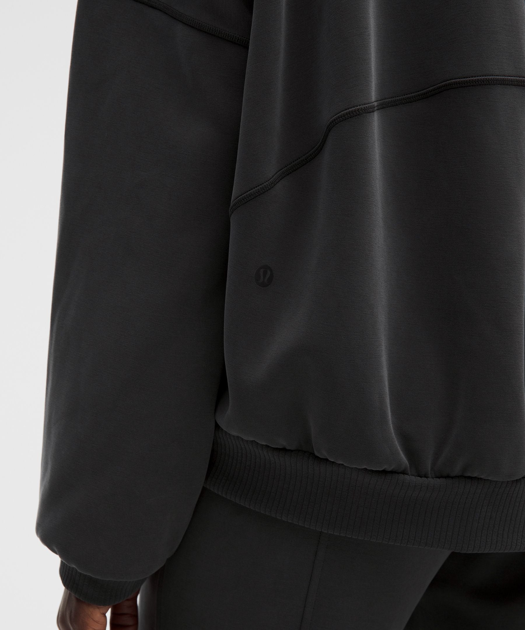 Lululemon Brushed Softstreme Oversized Bomber Jacket