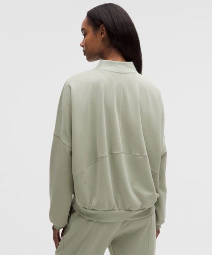 Lululemon Brushed Softstreme Oversized Bomber Jacket