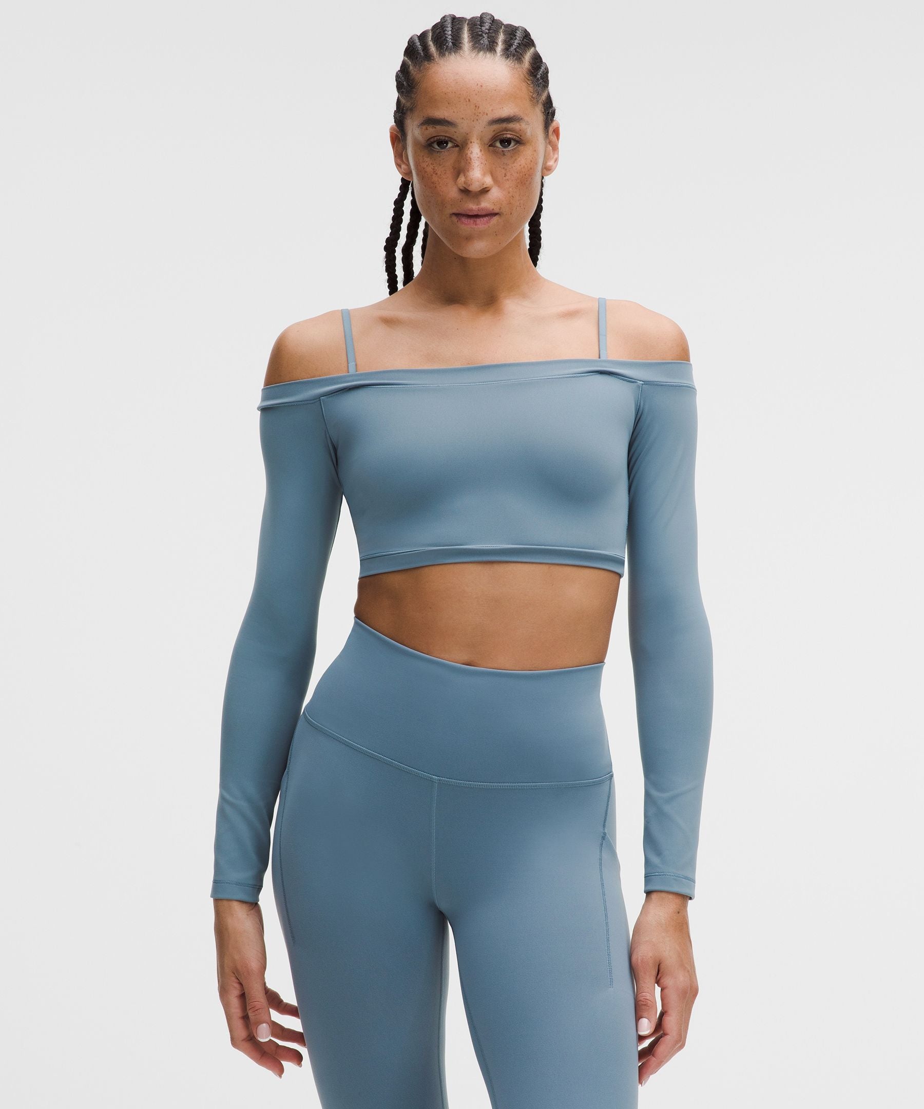Lululemon Women's Wunder Train Off-Shoulder Long-Sleeve Shirt