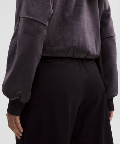 Lululemon Women's Scuba Cropped Henley Pullover *Velvet