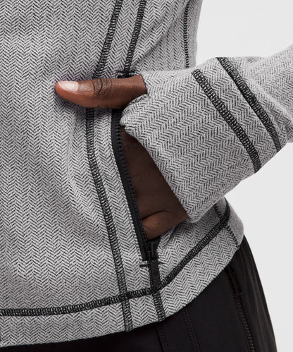 Lululemon Define Cropped Jacket *Herringbone