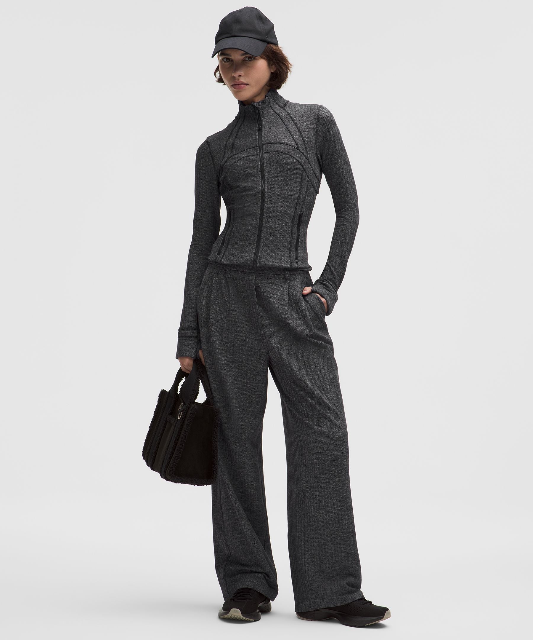 Lululemon Define Cropped Jacket *Herringbone