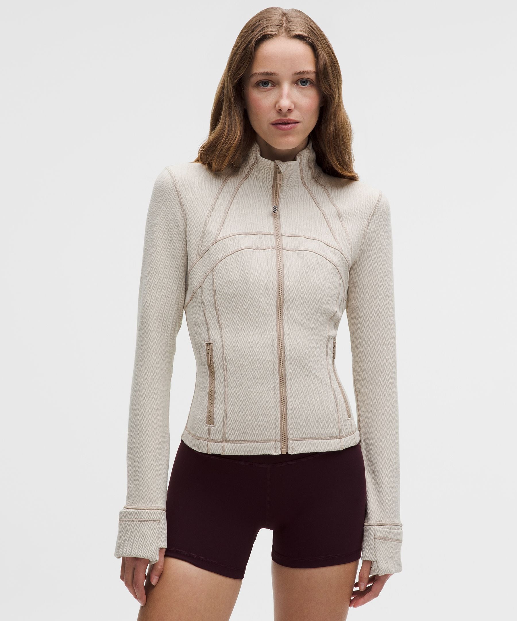 Lululemon Define Cropped Jacket *Herringbone
