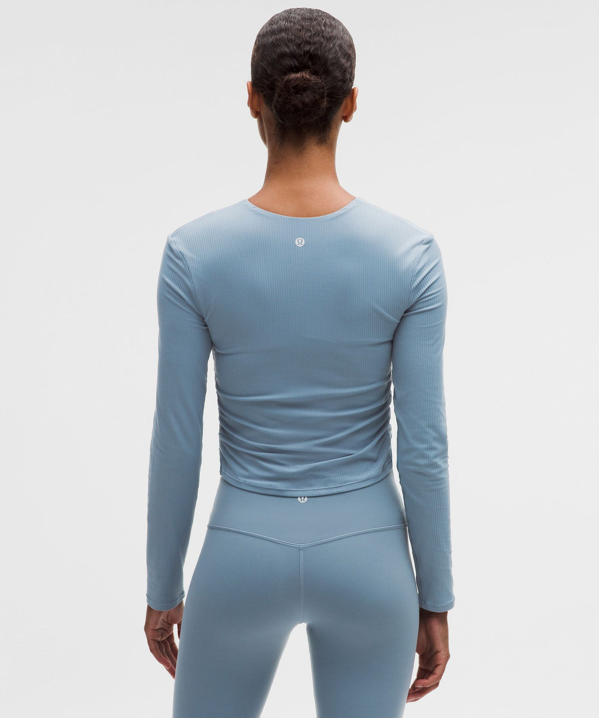 Lululemon Women's All It Takes Ribbed Nulu V-Neck Long-Sleeve Shirt *B-D Cups