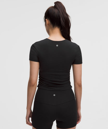 Lululemon Women's All It Takes Ribbed Nulu V-Neck T-Shirt *B–D Cups