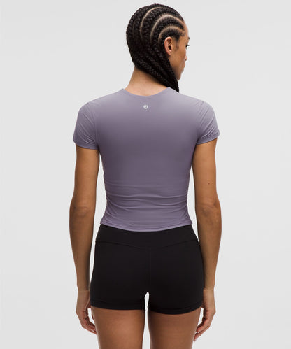 Lululemon Women's All It Takes Ribbed Nulu V-Neck T-Shirt *B–D Cups