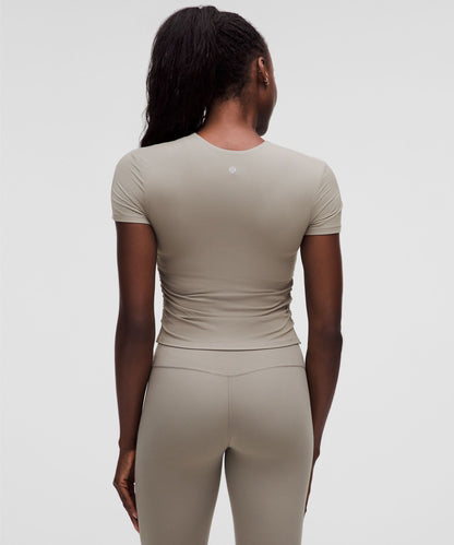 Lululemon Women's All It Takes Ribbed Nulu V-Neck T-Shirt *B–D Cups