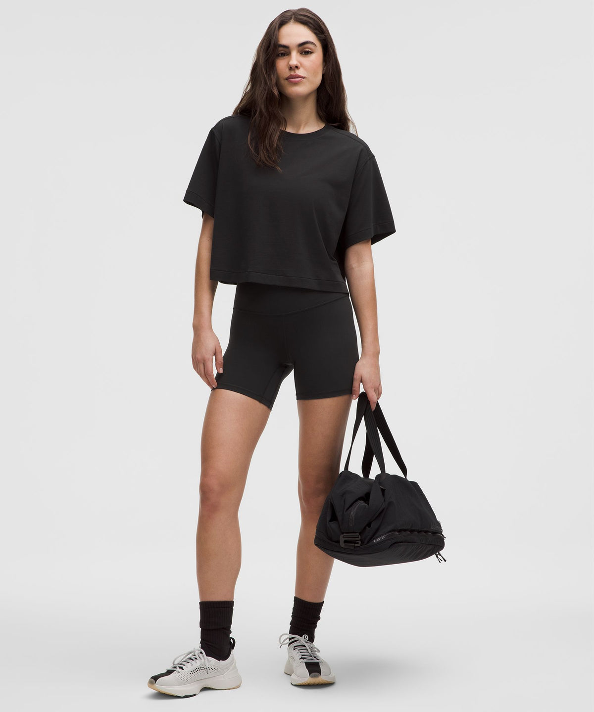 Lululemon Women's All Yours Organic Cotton Cropped T-Shirt
