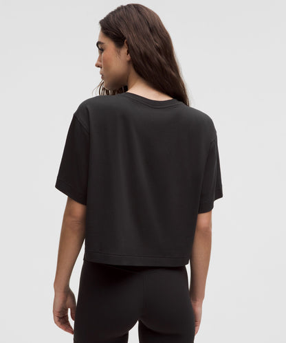 Lululemon Women's All Yours Organic Cotton Cropped T-Shirt